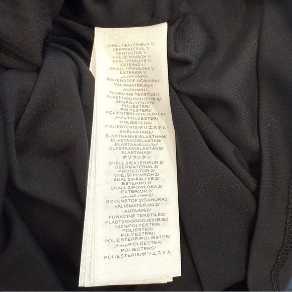 Adrianna Papell‎ Black One Shoulder Draped Side Asymmetrical Neck Prom Dress 4 - Picture 10 of 16